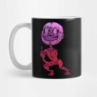 Big Eyes and Smiles Sketch Dark Surrealistic Art Mug